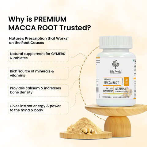 Life Aveda Premium Macca Root Capsule Benefits
