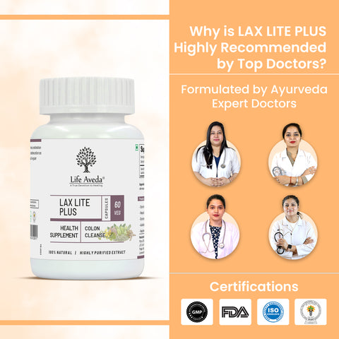 Life Aveda Lax Lite Plus Doctors Certifications