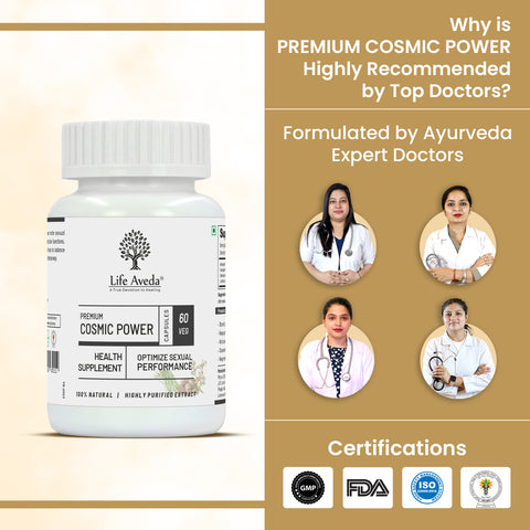 Life Aveda Premium Cosmic Power Doctors Certifications
