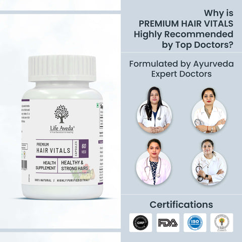 Life Aveda Premium Hair Vitals Doctors Certifications