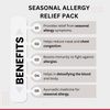 Seasonal allergy relief pack